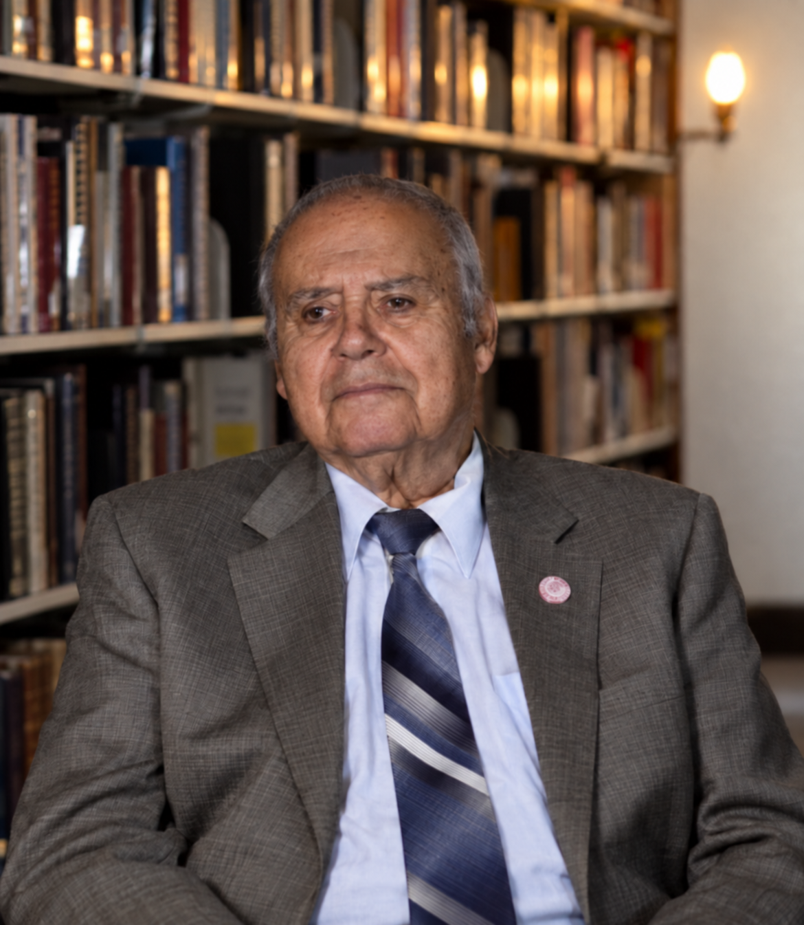 Claude Doublet during the recorded interview
