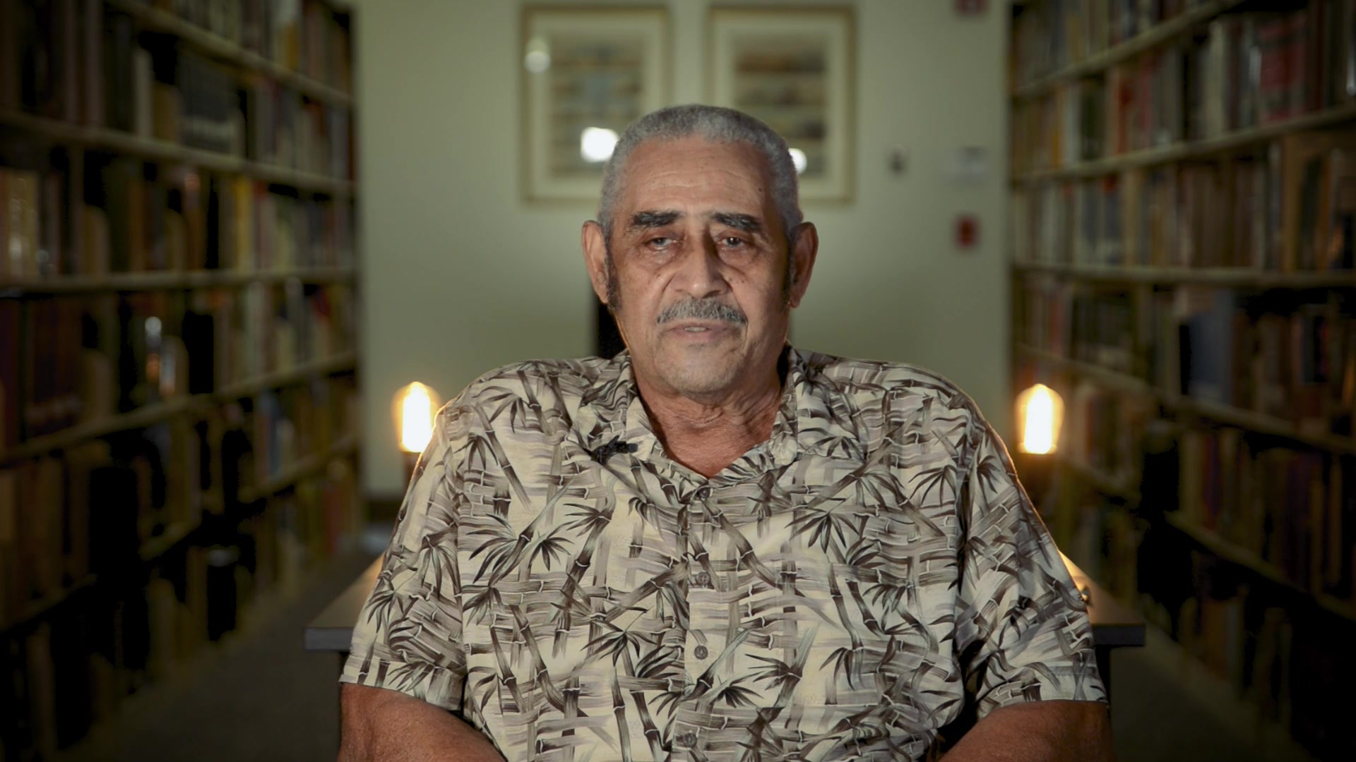 Edward Otis during the recorded interview