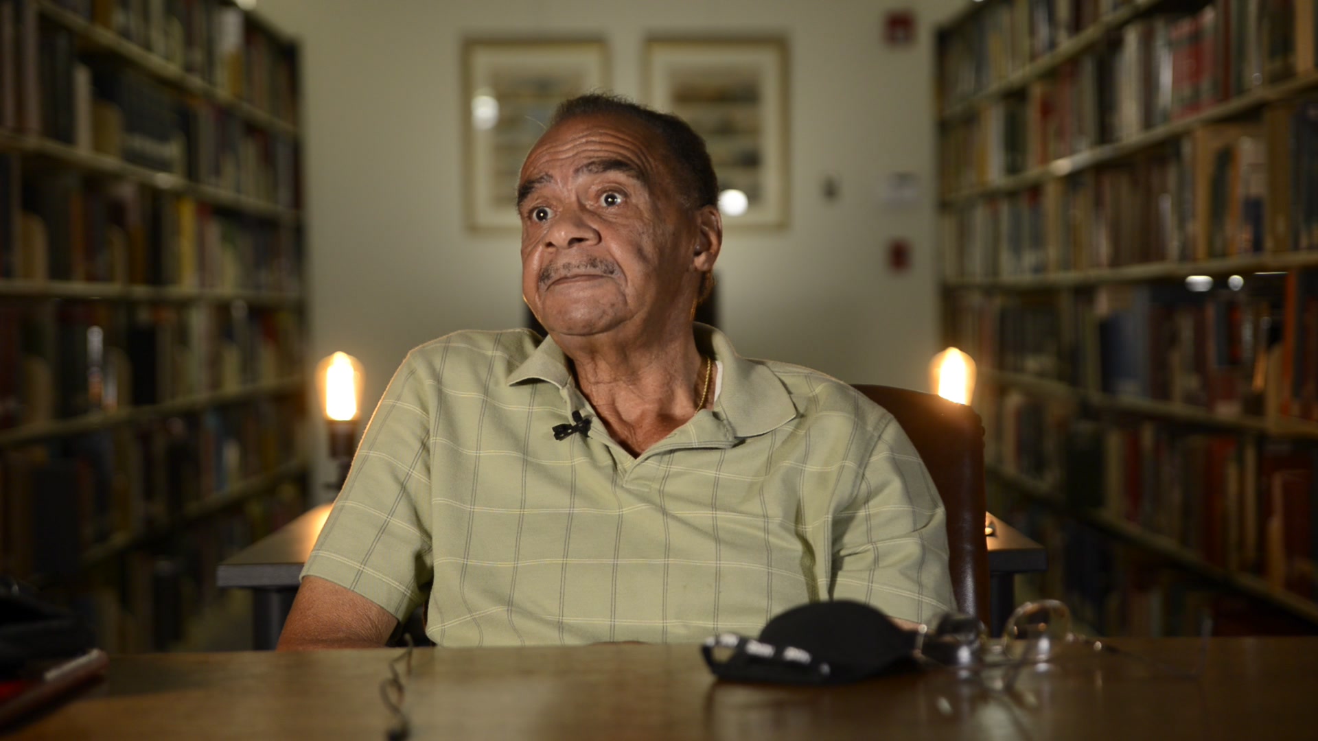 Raymond Henningburg during the recorded interview